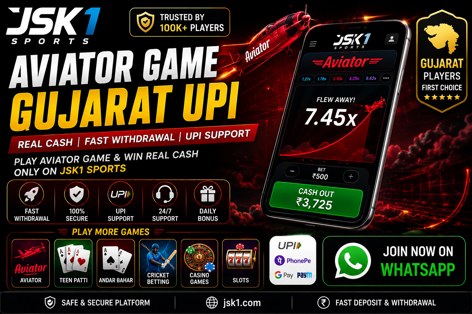 Aviator Game Gujarat UPI