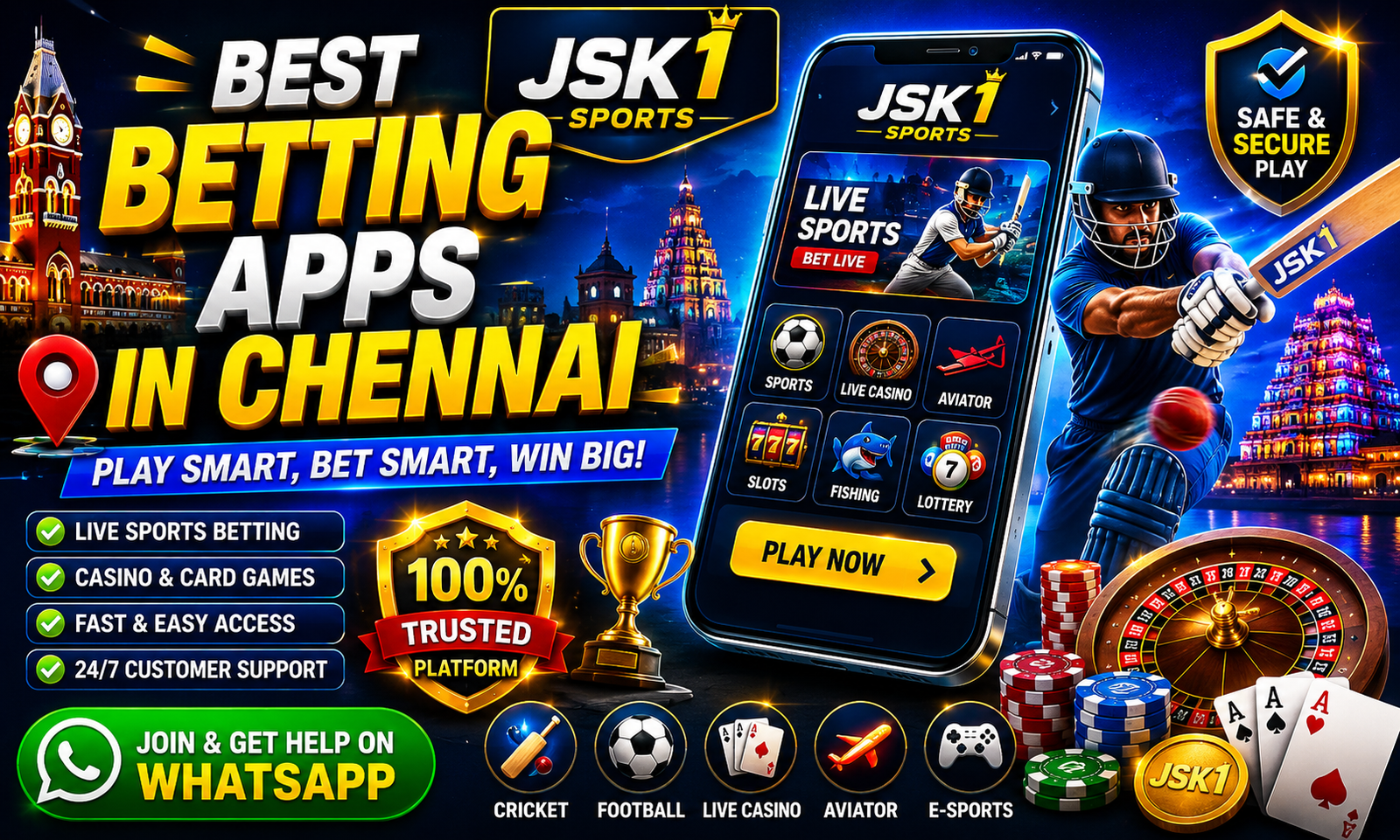 Best Betting Apps in Chennai – Online Gaming & Sports Betting Guide
