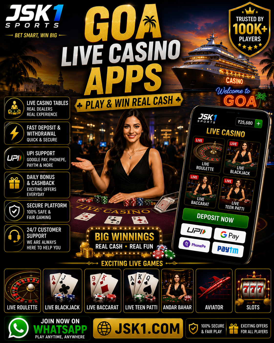 Goa Live Casino Apps