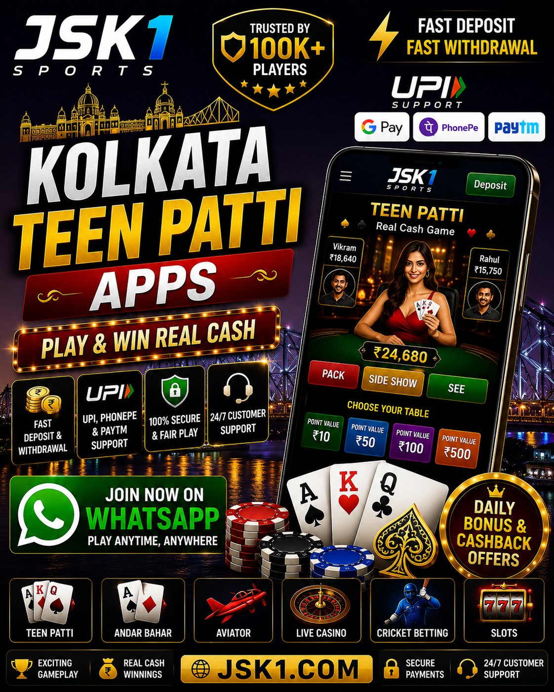 Kolkata Teen Patti Apps