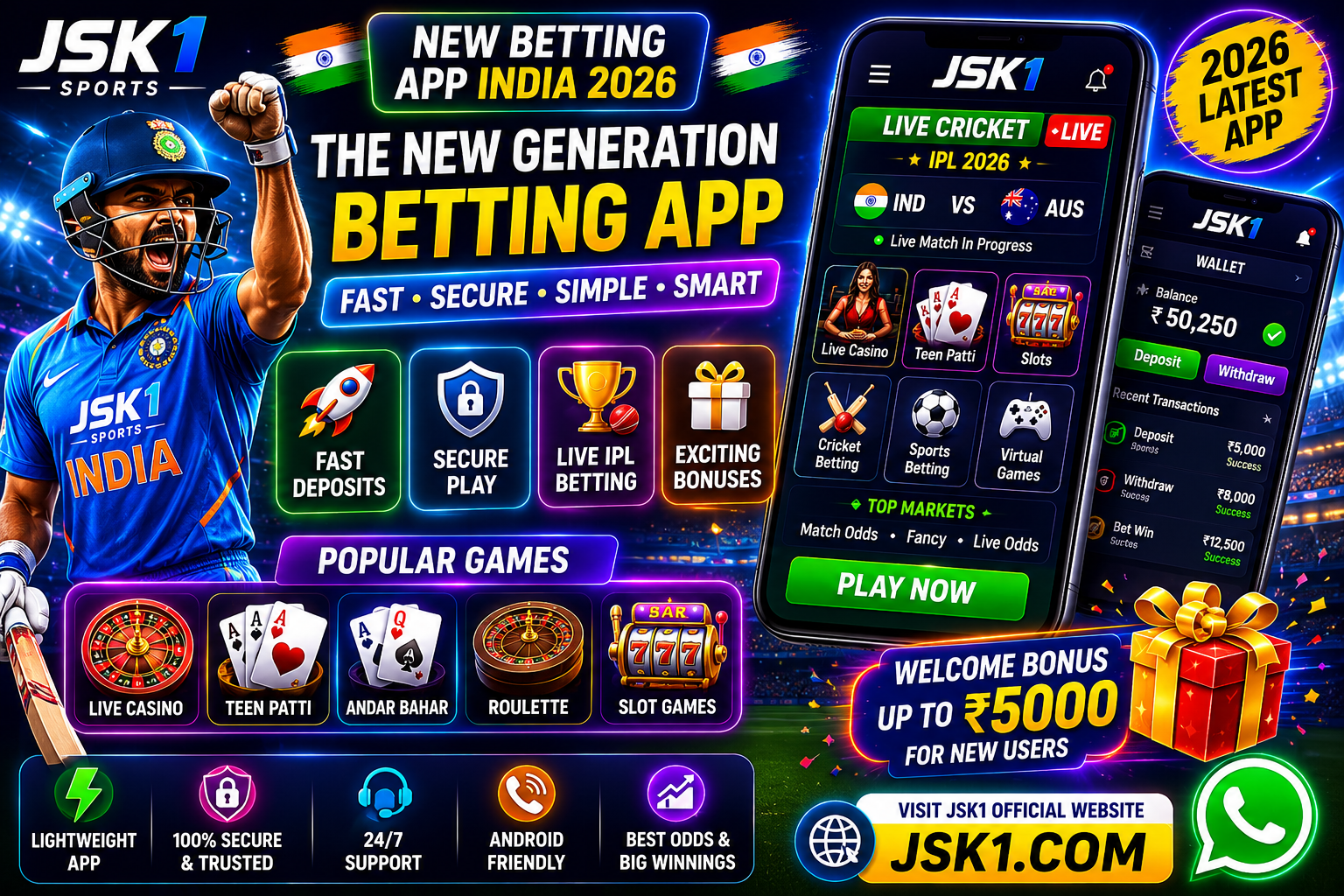 New Betting App India 2026
