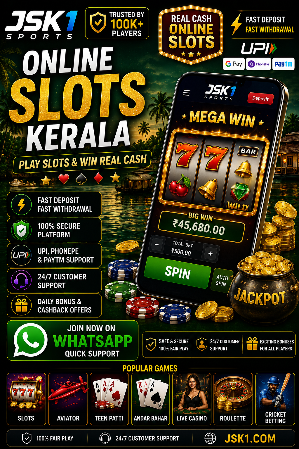 Online Slots Kerala