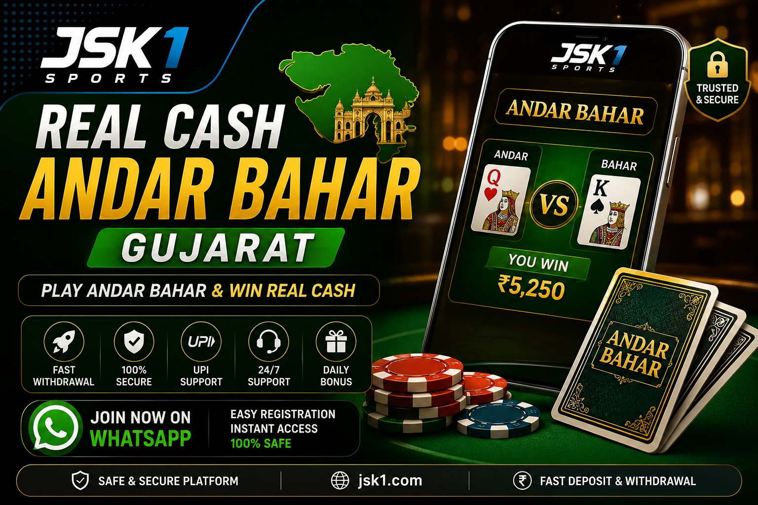 Real Cash Andar Bahar Gujarat
