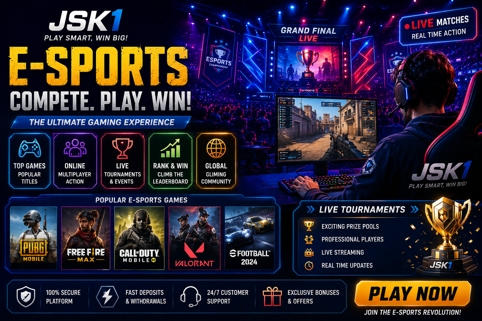 Top E-Sports Gaming Trends and Online Tournaments