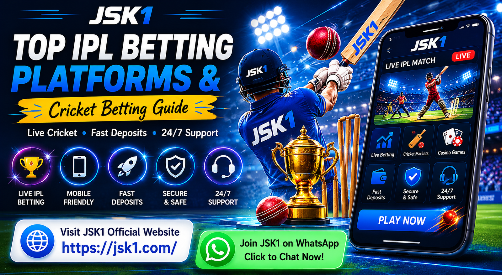 Top IPL Betting Platforms & Cricket Betting Guide