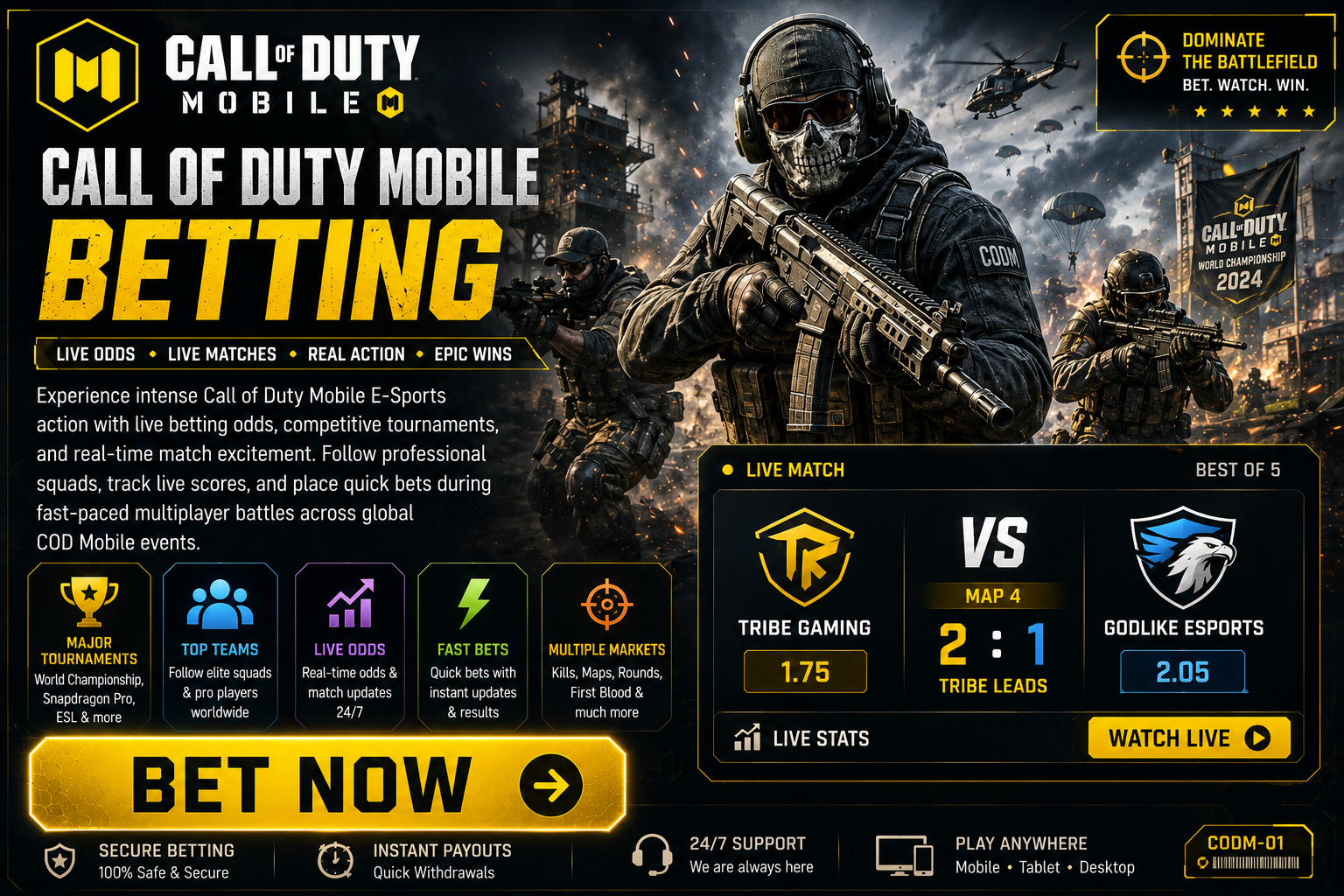 Call of Duty Mobile Betting