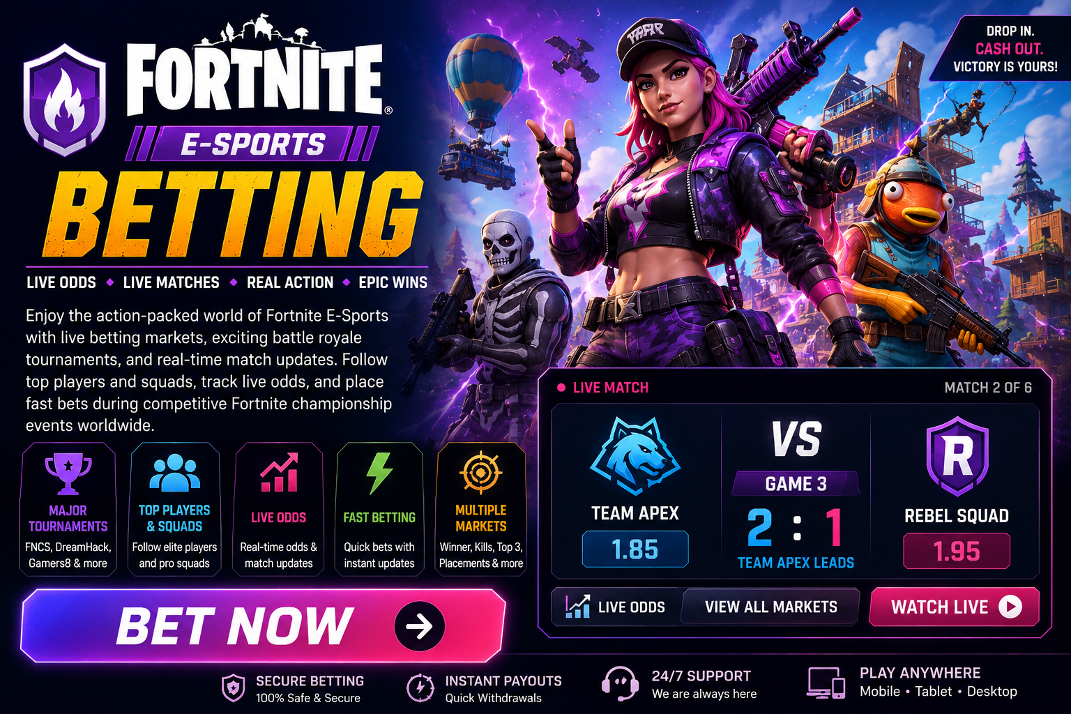 Fortnite E-Sports Betting
