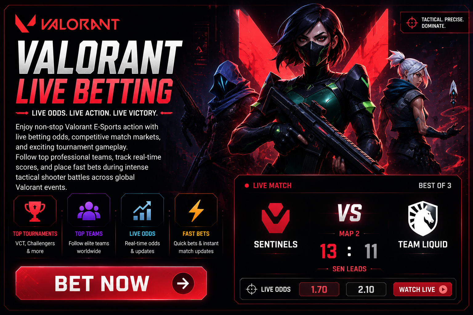 Valorant Live Betting