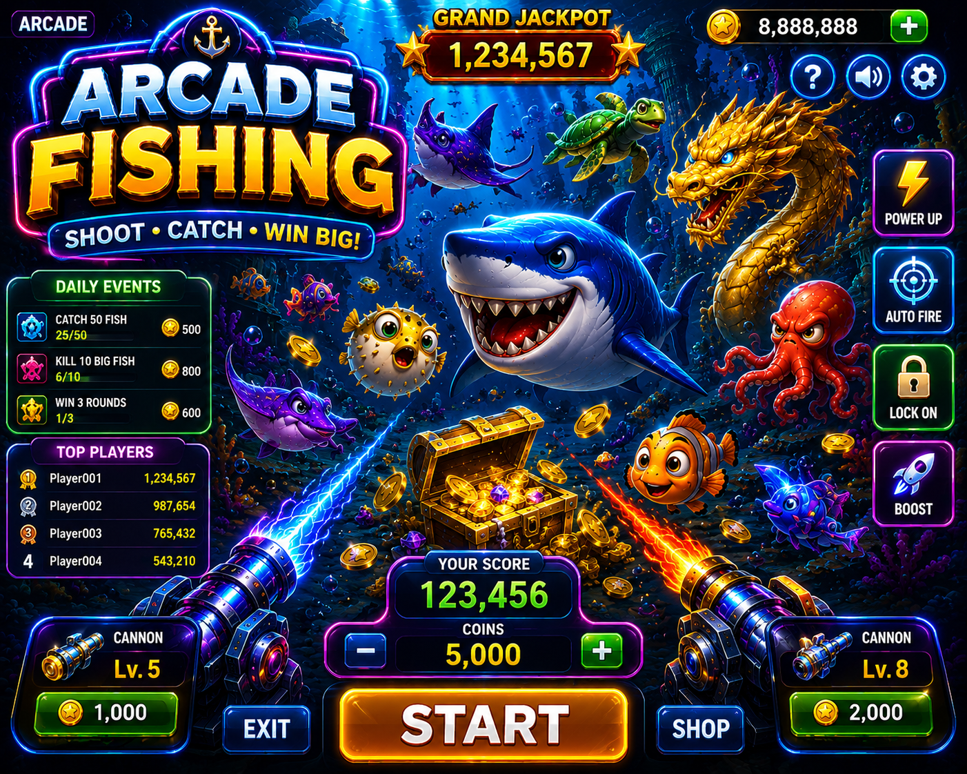 Arcade Fishing