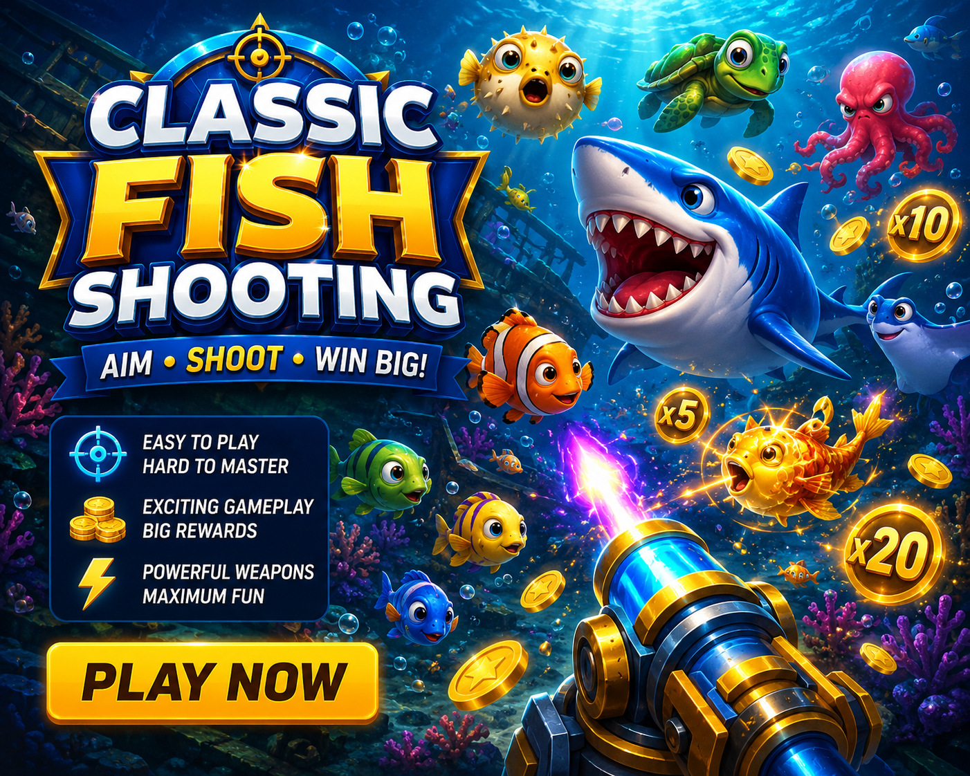 Classic Fish Shooting