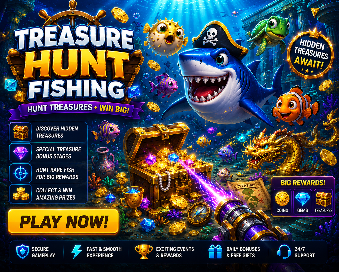 Treasure Hunt Fishing
