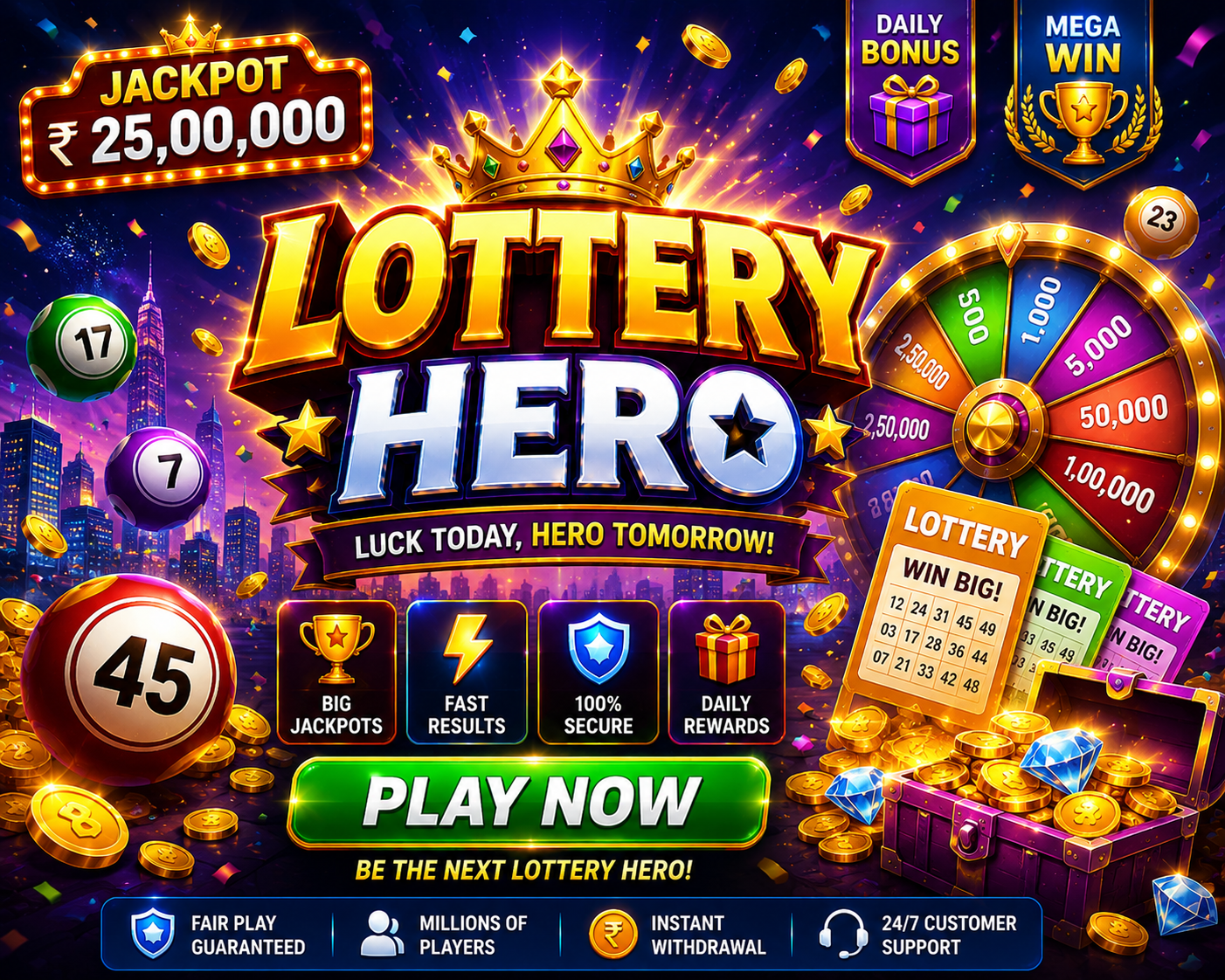 Online Lottery Games