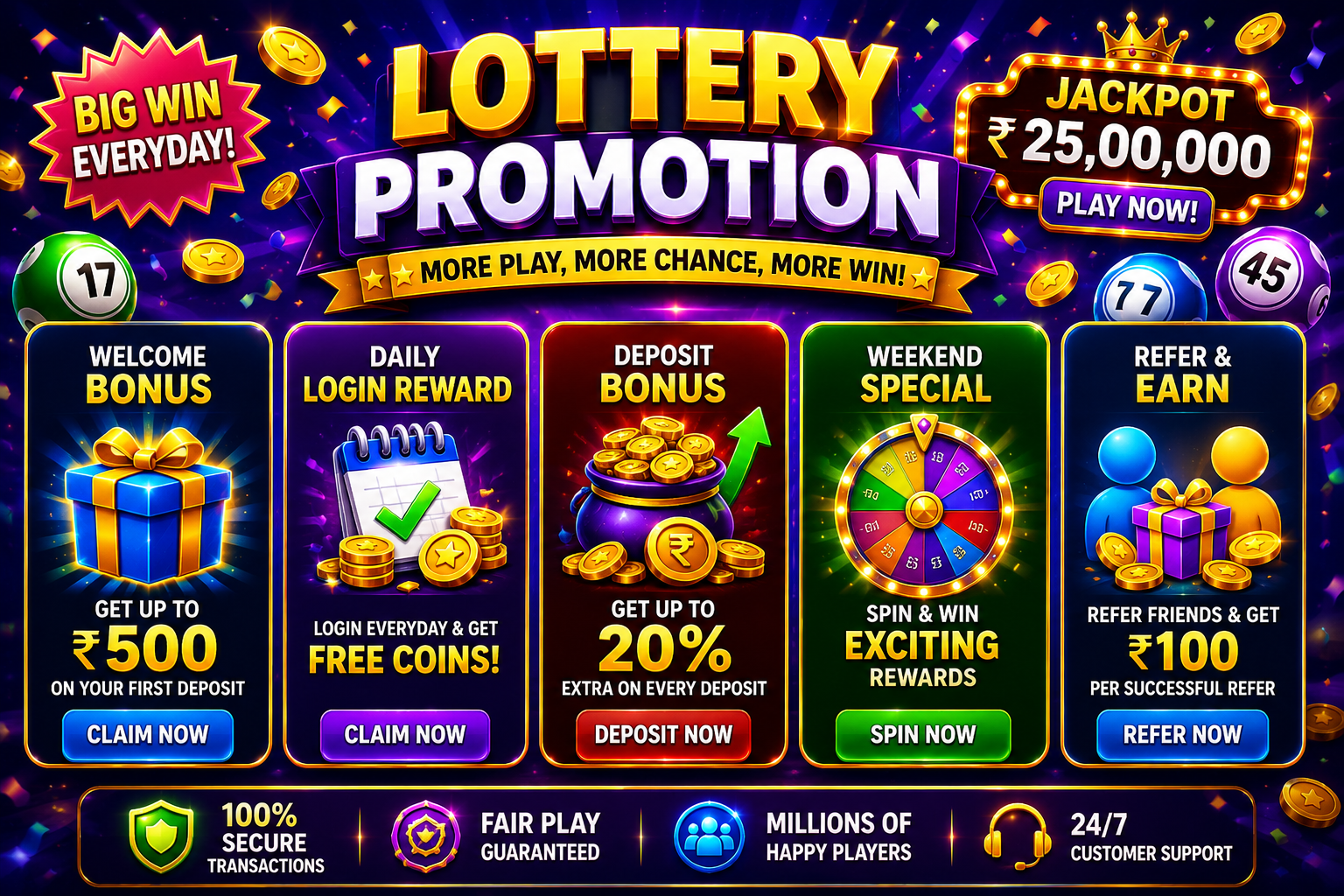 Bonuses & Promotions