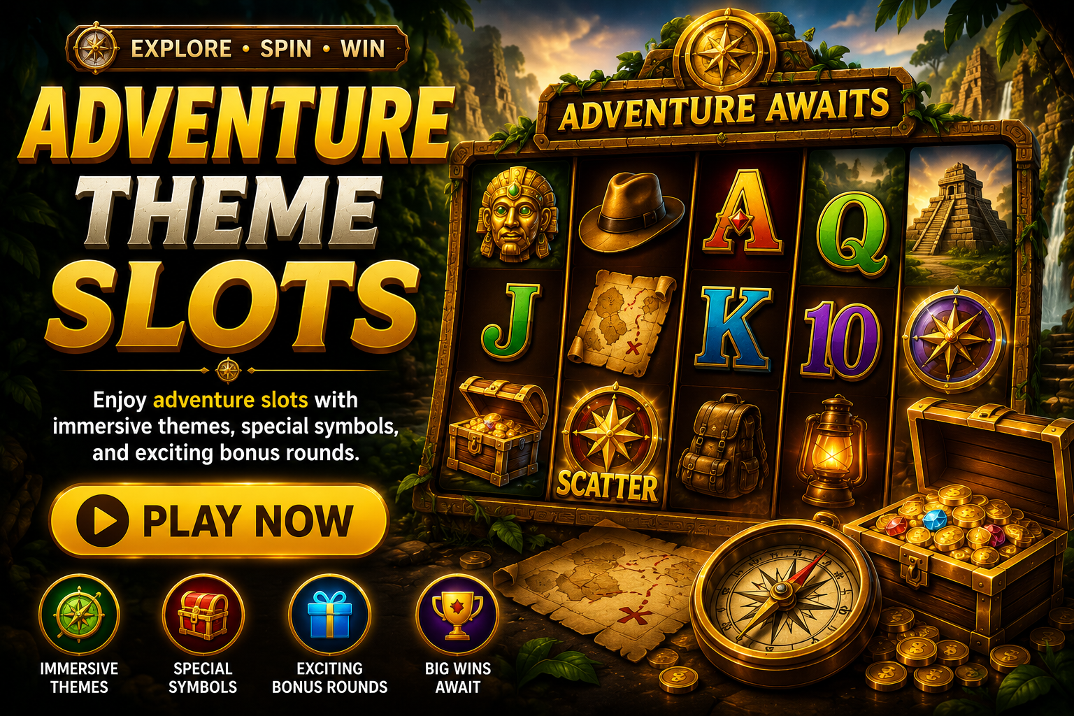 Adventure Theme Slots