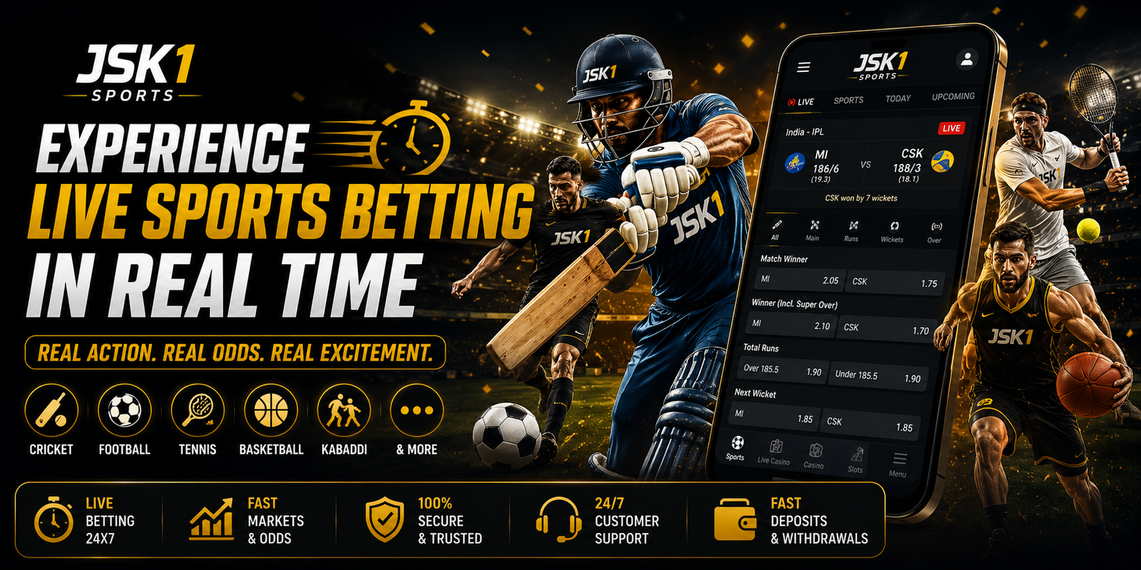 Experience Live Sports Betting in Real Time