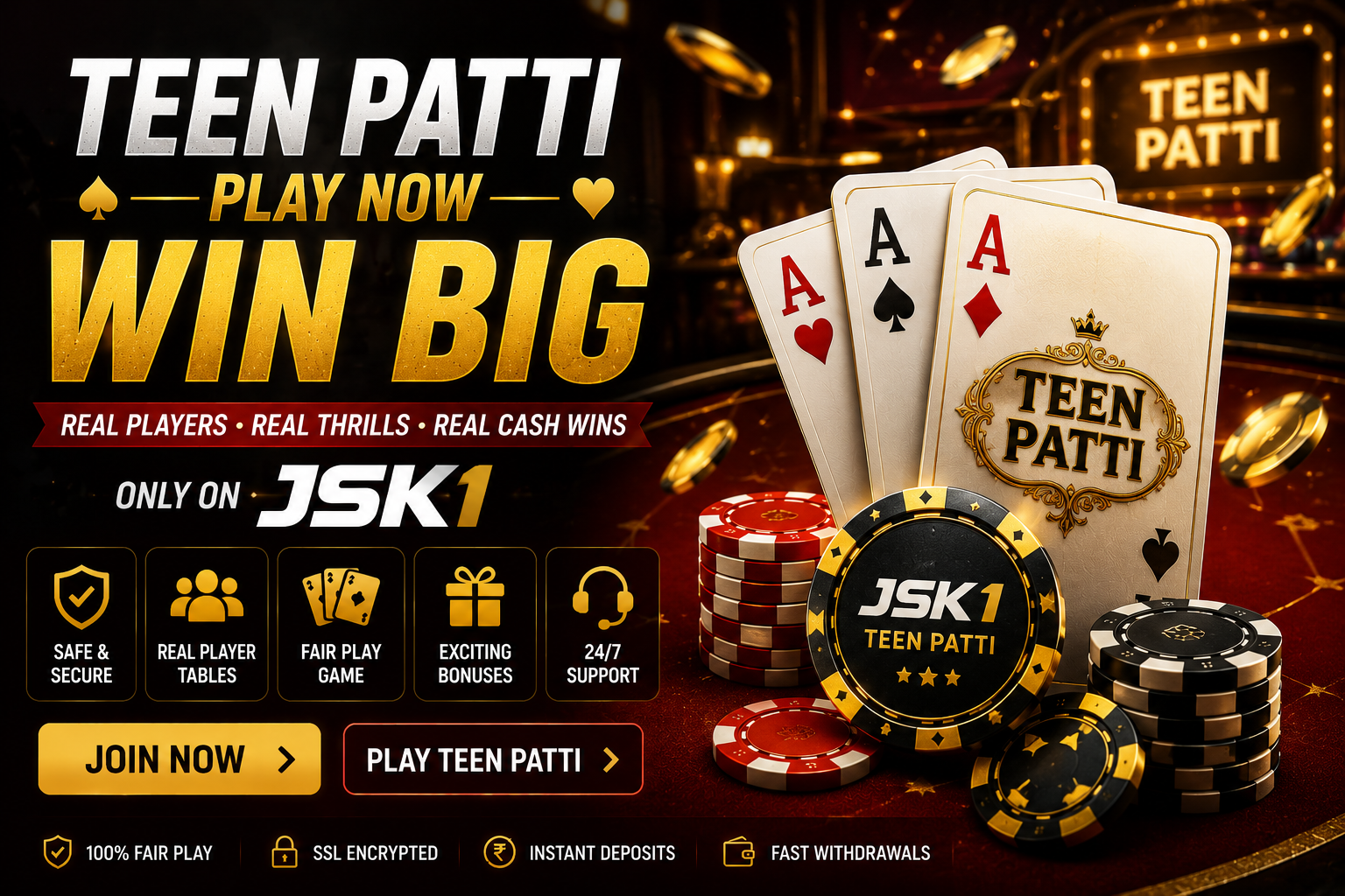 Teen Patti Game on JSK1